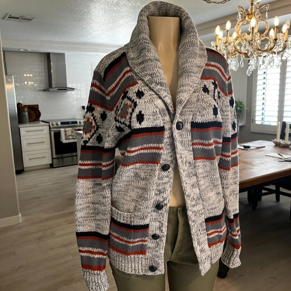 Sigallo Button Front Long Sleeve Unisex "super cozy warm" Cardigan